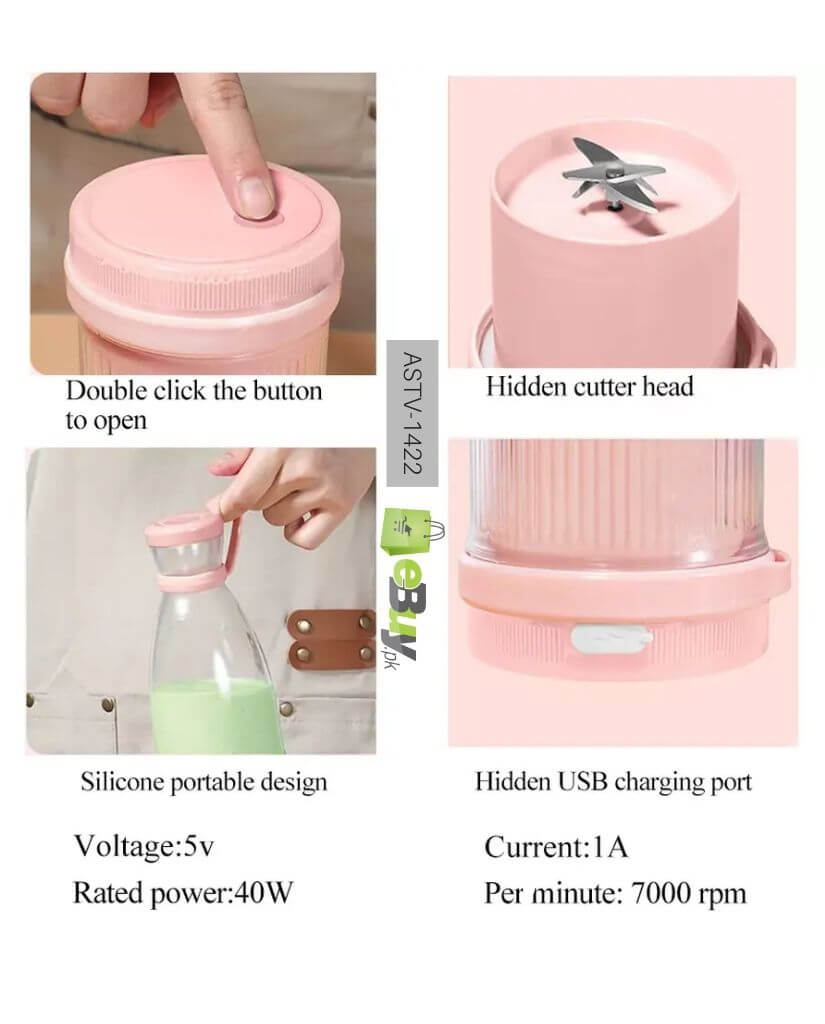 Portable Juicer Bottle