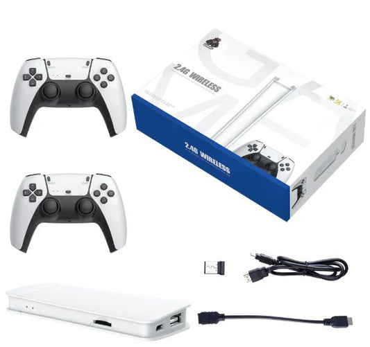 2.4G Game Console – Thousands of Retro Games | Wireless Controllers | HD Plug & Play  جهاز ألعاب ريترو 2.4G